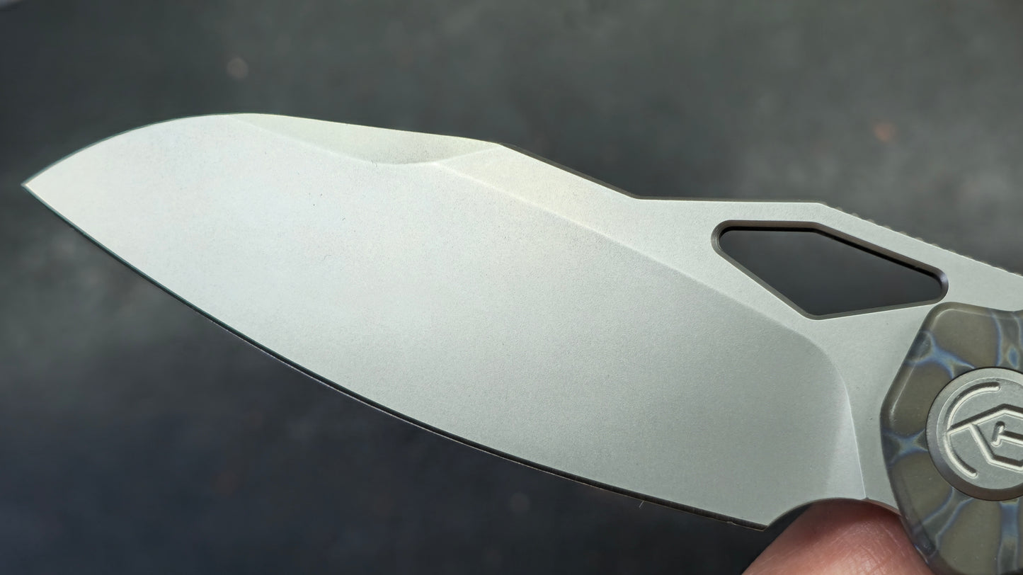 KB Sudden Titanium/Purple Timascus Handlle CPM 20CV