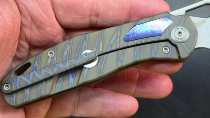 KB Sudden Titanium/Purple Timascus Handlle CPM 20CV
