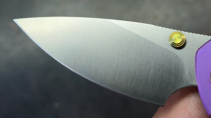 KB Aero Air Purple Titanium Handle M390