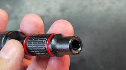 Bit driver (Budget Version) accepts 1/4" bits