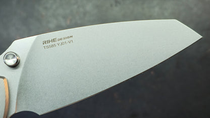 TWOSUN TS585 Titanium / Carbon Fiber Handle YJ01-V1