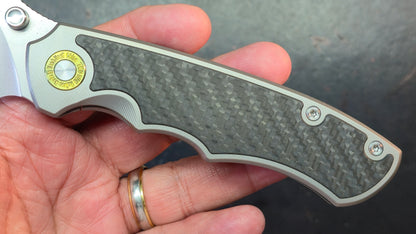 TWOSUN TS585 Titanium / Carbon Fiber Handle YJ01-V1