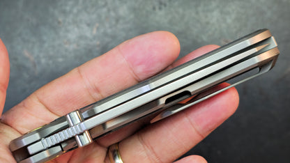 TWOSUN TS585 Titanium / Carbon Fiber Handle YJ01-V1