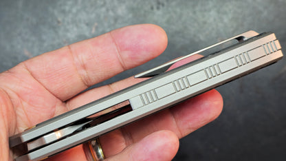 TWOSUN TS585 Titanium / Carbon Fiber Handle YJ01-V1