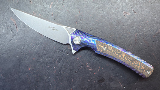 TWOSUN TS81 Titanium ZIRCUTI Carbon Fiber M390
