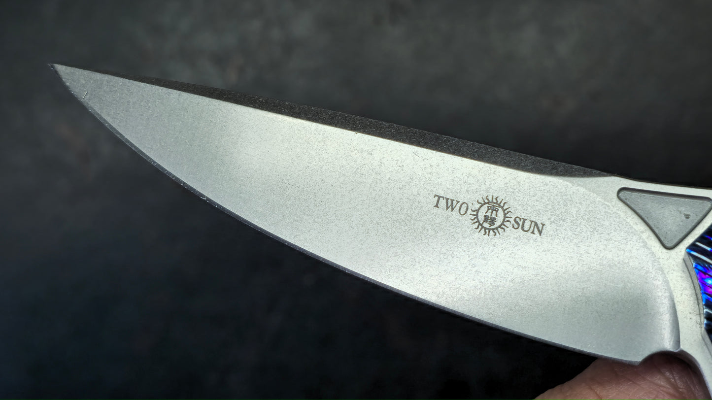 TWOSUN TS81 Titanium ZIRCUTI Carbon Fiber M390