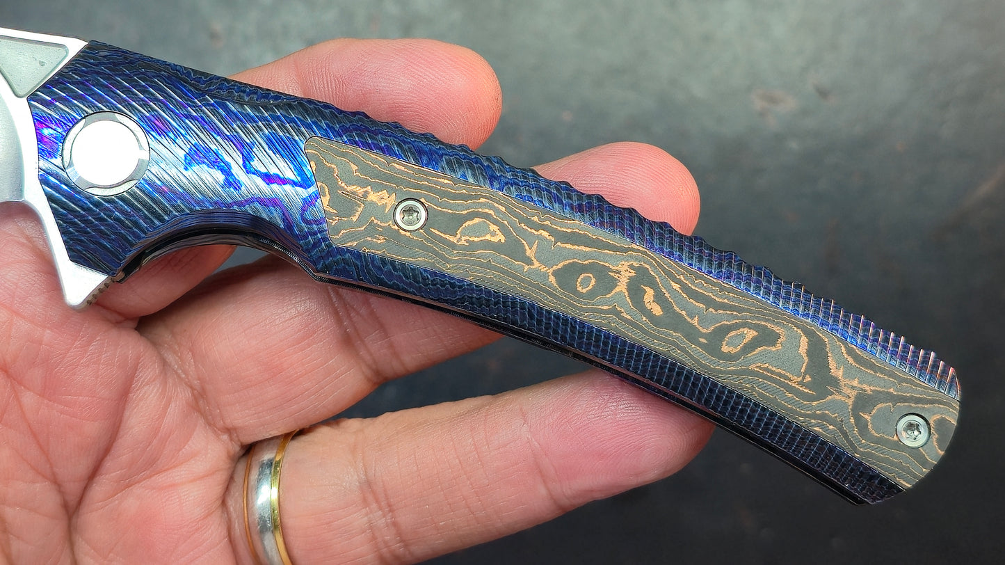 TWOSUN TS81 Titanium ZIRCUTI Carbon Fiber M390