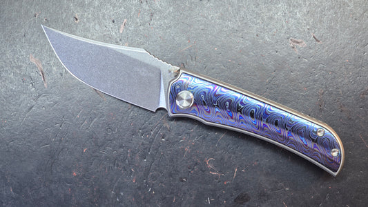 TWOSUN TS301 Titanium / Zircuti M390