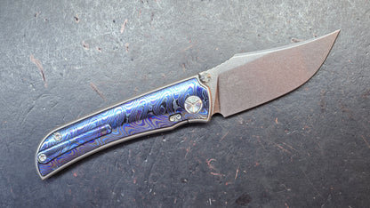 TWOSUN TS301 Titanium / Zircuti M390
