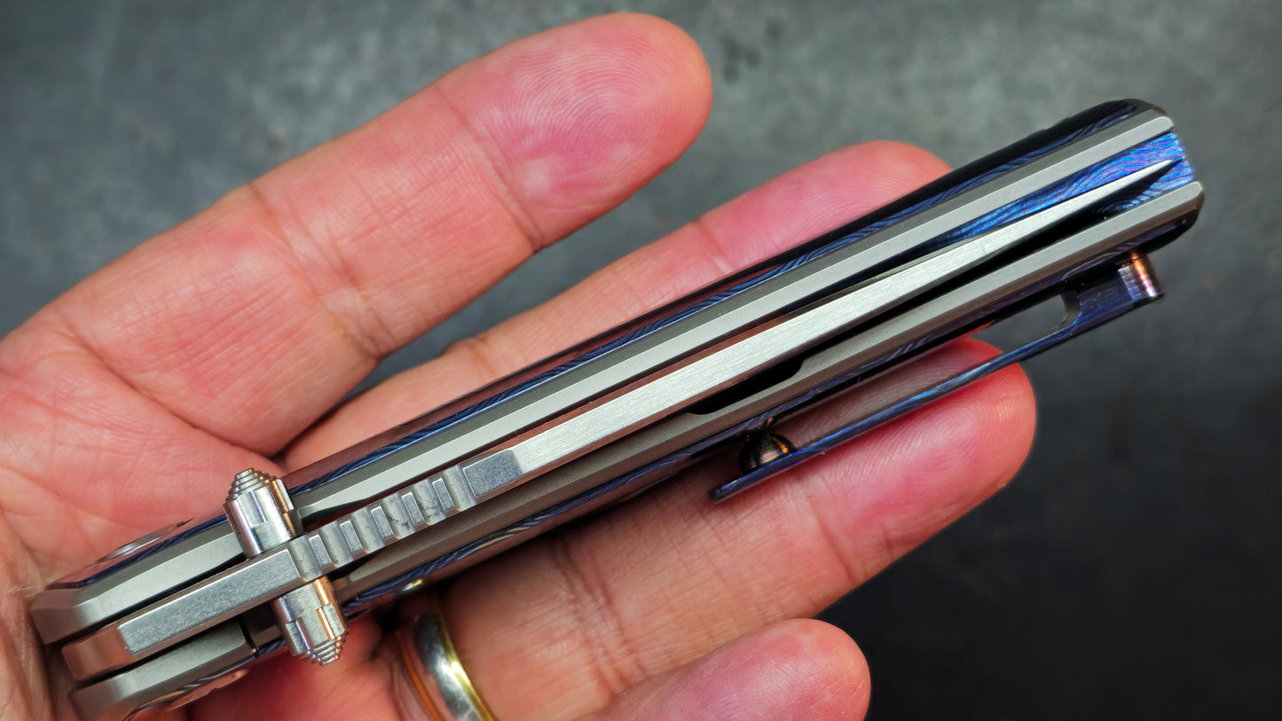TWOSUN TS301 Titanium / Zircuti M390