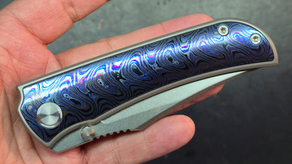 TWOSUN TS301 Titanium / Zircuti M390