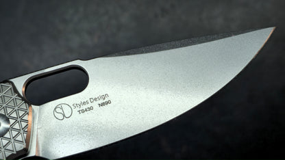 TWOSUN TS430 Titanium Handle N690