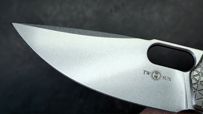 TWOSUN TS430 Titanium Handle N690