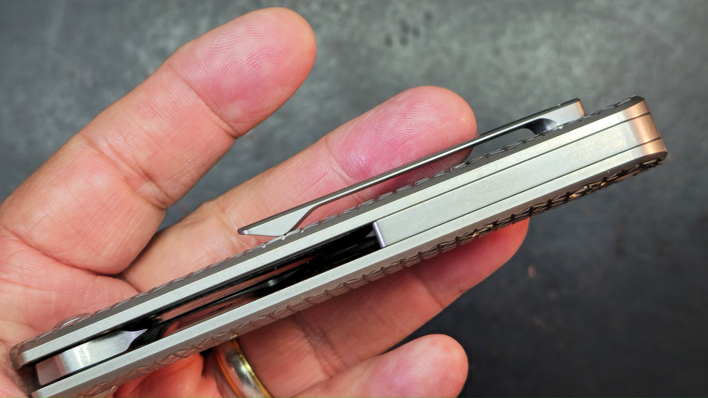 TWOSUN TS430 Titanium Handle N690
