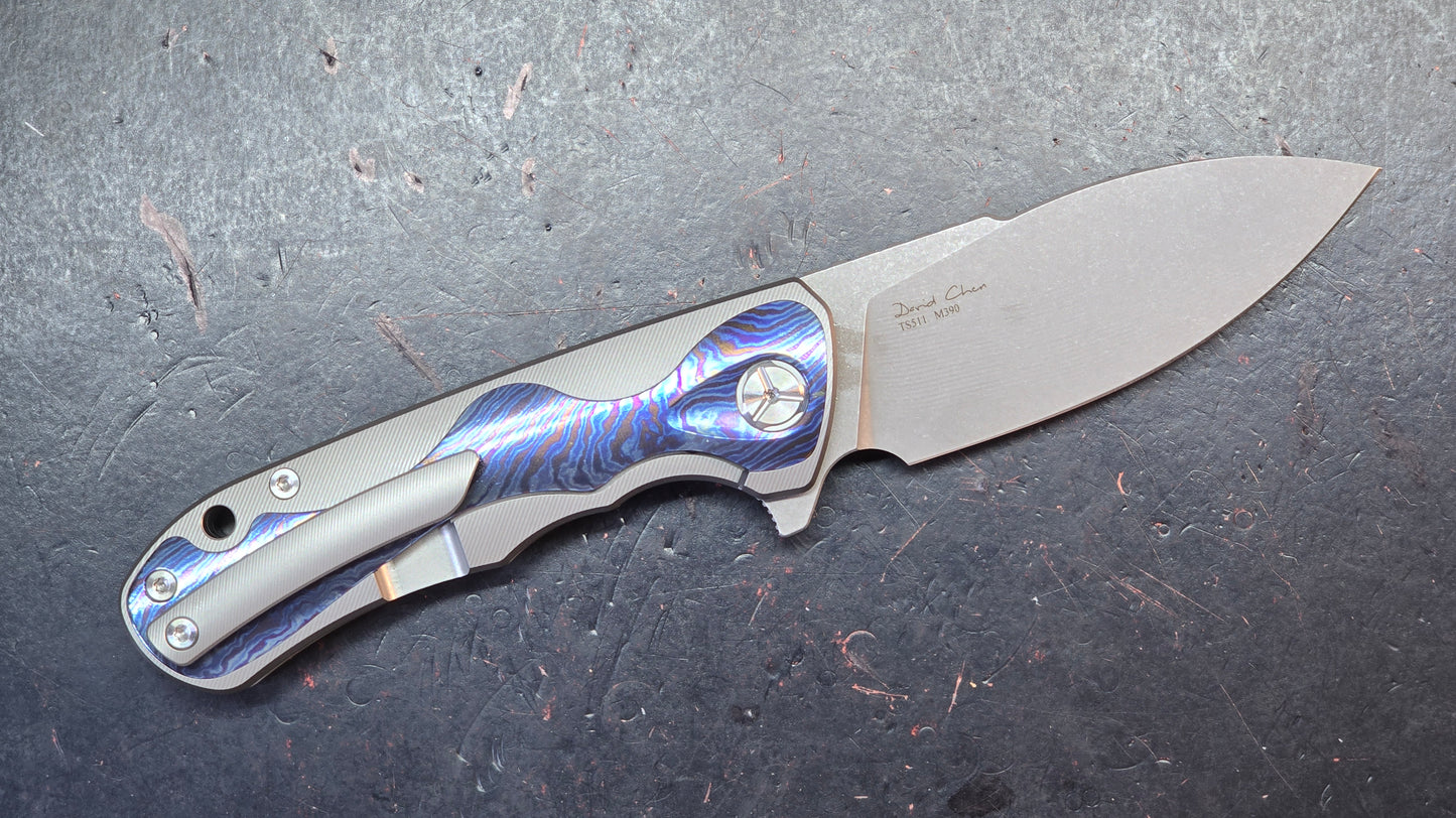 TwoSun TS511 Titanium / Timascus M390