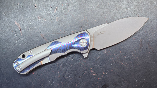 TwoSun TS511 Titanium / Timascus M390