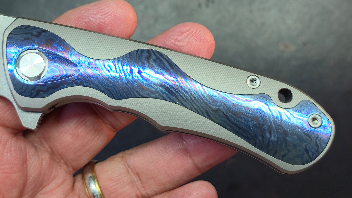 TwoSun TS511 Titanium / Timascus M390