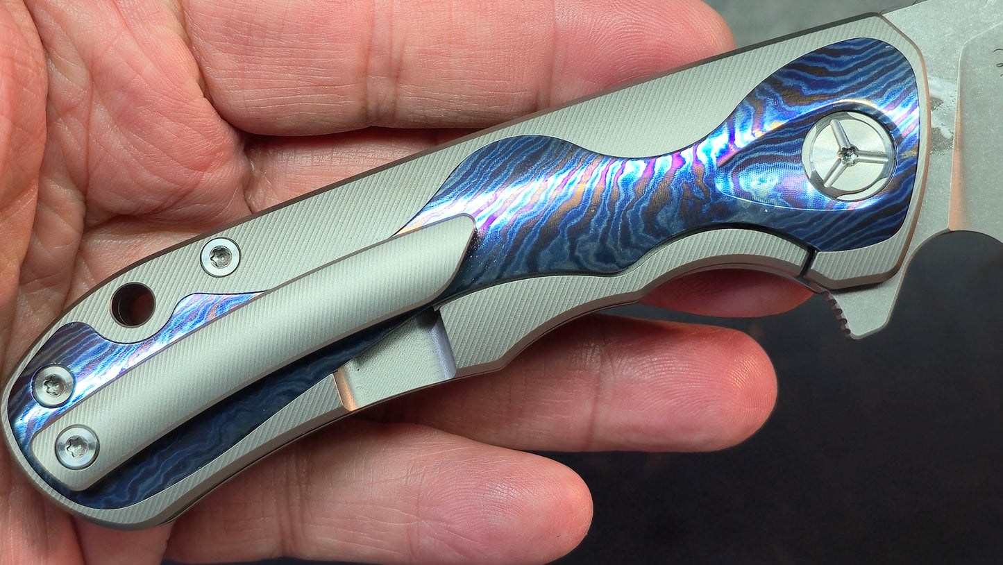 TwoSun TS511 Titanium / Timascus M390