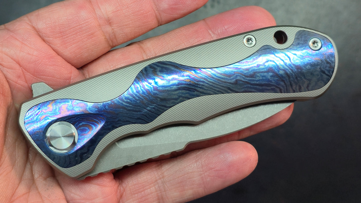 TwoSun TS511 Titanium / Timascus M390