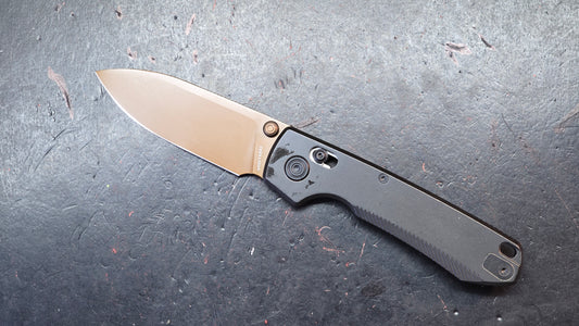 Vosteed Raccoon TiSlim Black Titanium Handle 154CM
