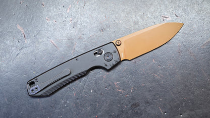 Vosteed Raccoon TiSlim Black Titanium Handle 154CM