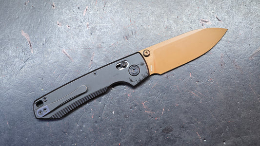 Vosteed Raccoon TiSlim Black Titanium Handle 154CM