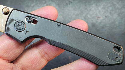 Vosteed Raccoon TiSlim Black Titanium Handle 154CM