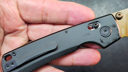 Vosteed Raccoon TiSlim Black Titanium Handle 154CM
