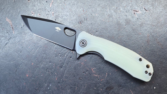 Honey Badger Limited Edition Medium Tanto G10 DLC 14C28N