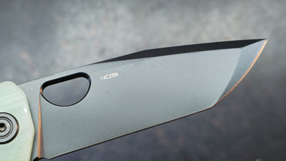 Honey Badger Limited Edition Medium Tanto G10 DLC 14C28N