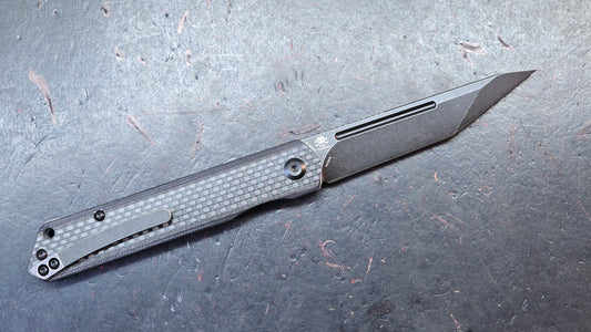 Kansept Prickle Front Flipper Carbon Fiber/SS 3.53" CPM-S35VN
