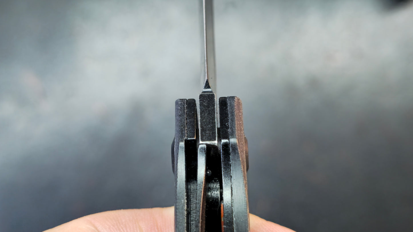 Kansept Prickle Front Flipper Carbon Fiber/SS 3.53" CPM-S35VN