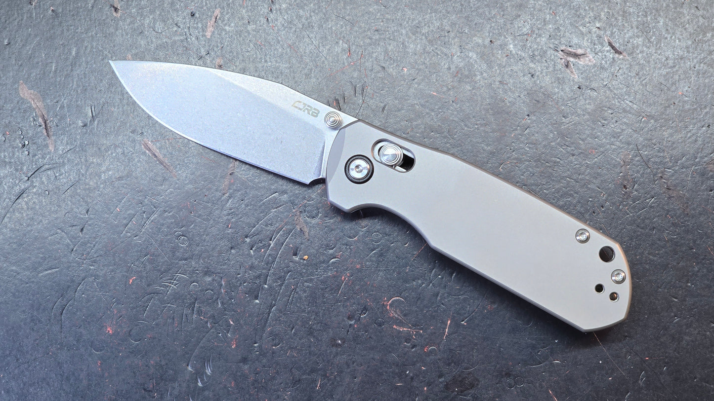 CJRB Maximal Gray Titanium Handle S90V