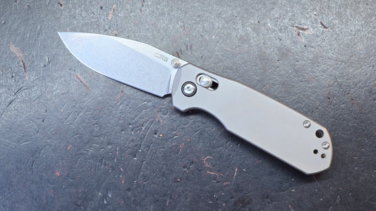 CJRB Maximal Gray Titanium Handle S90V