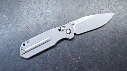 CJRB Maximal Gray Titanium Handle S90V