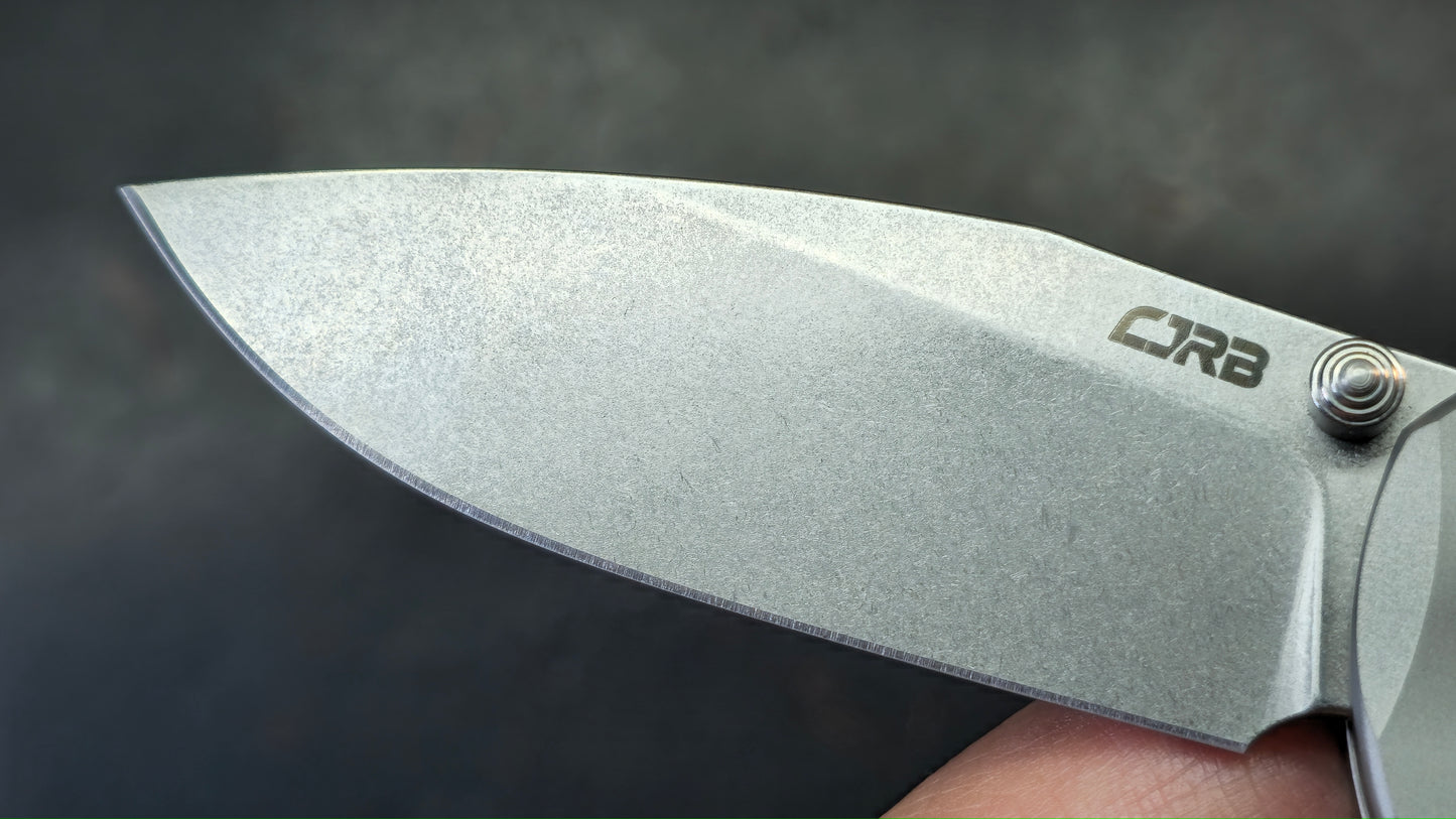 CJRB Maximal Gray Titanium Handle S90V