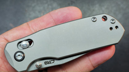CJRB Maximal Gray Titanium Handle S90V