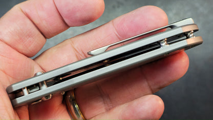 CJRB Maximal Gray Titanium Handle S90V