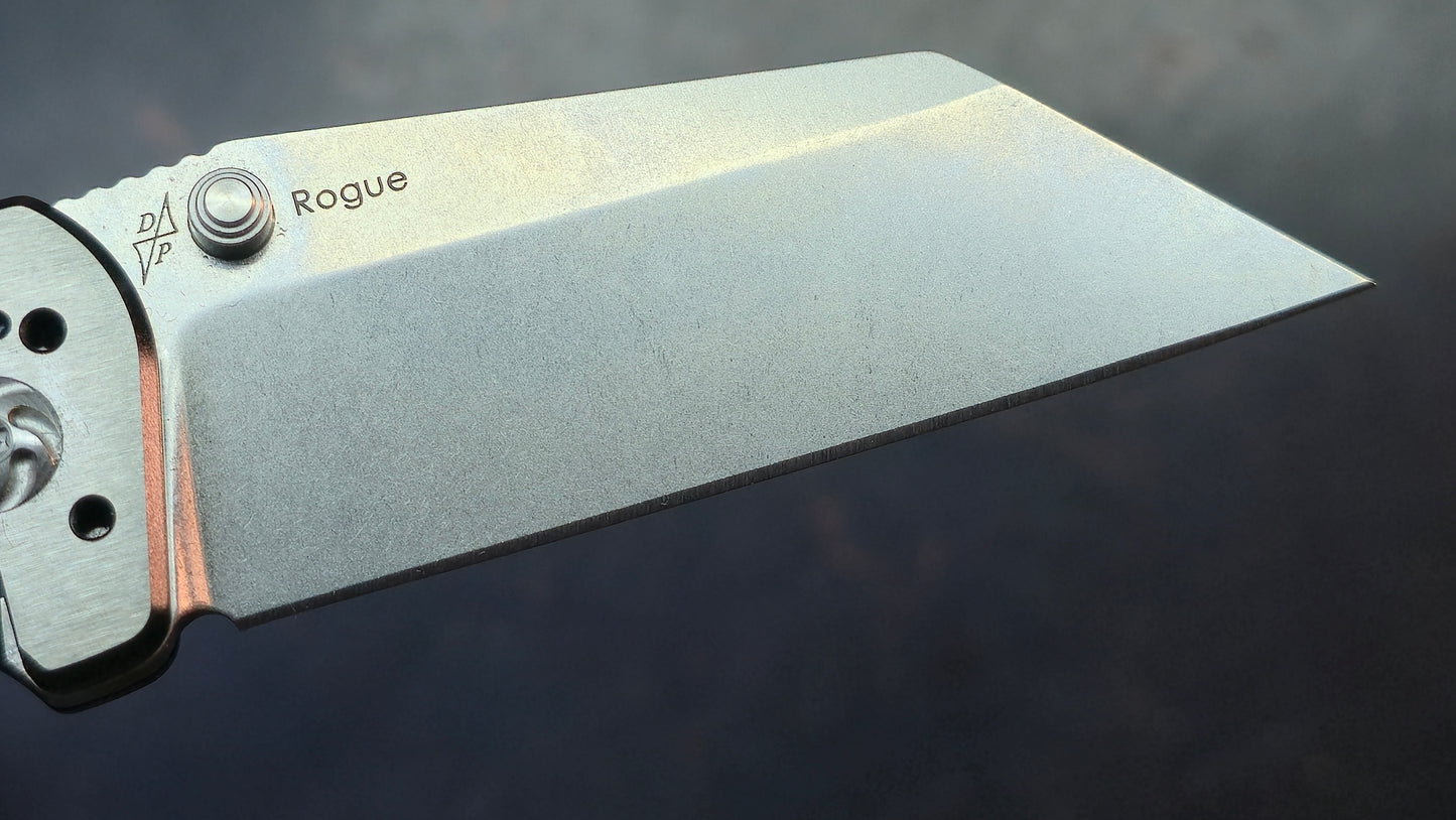 Kizer/Pinkerton Rogue Frame Lock Titanium S35VN