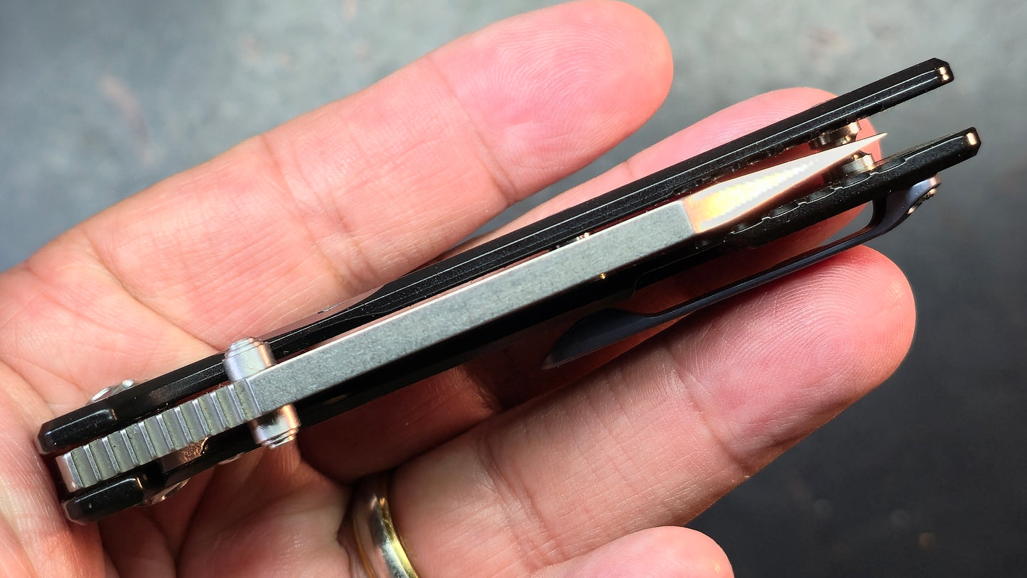Kizer/Pinkerton Rogue Frame Lock Titanium S35VN
