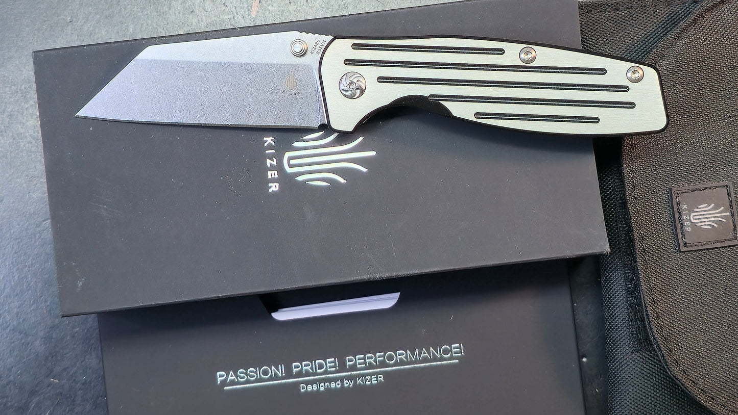 Kizer/Pinkerton Rogue Frame Lock Titanium S35VN