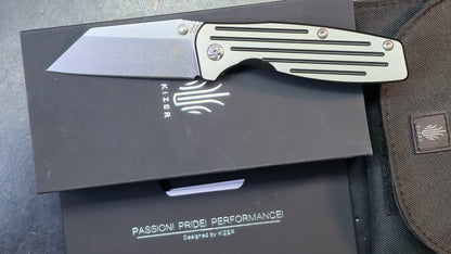 Kizer/Pinkerton Rogue Frame Lock Titanium S35VN