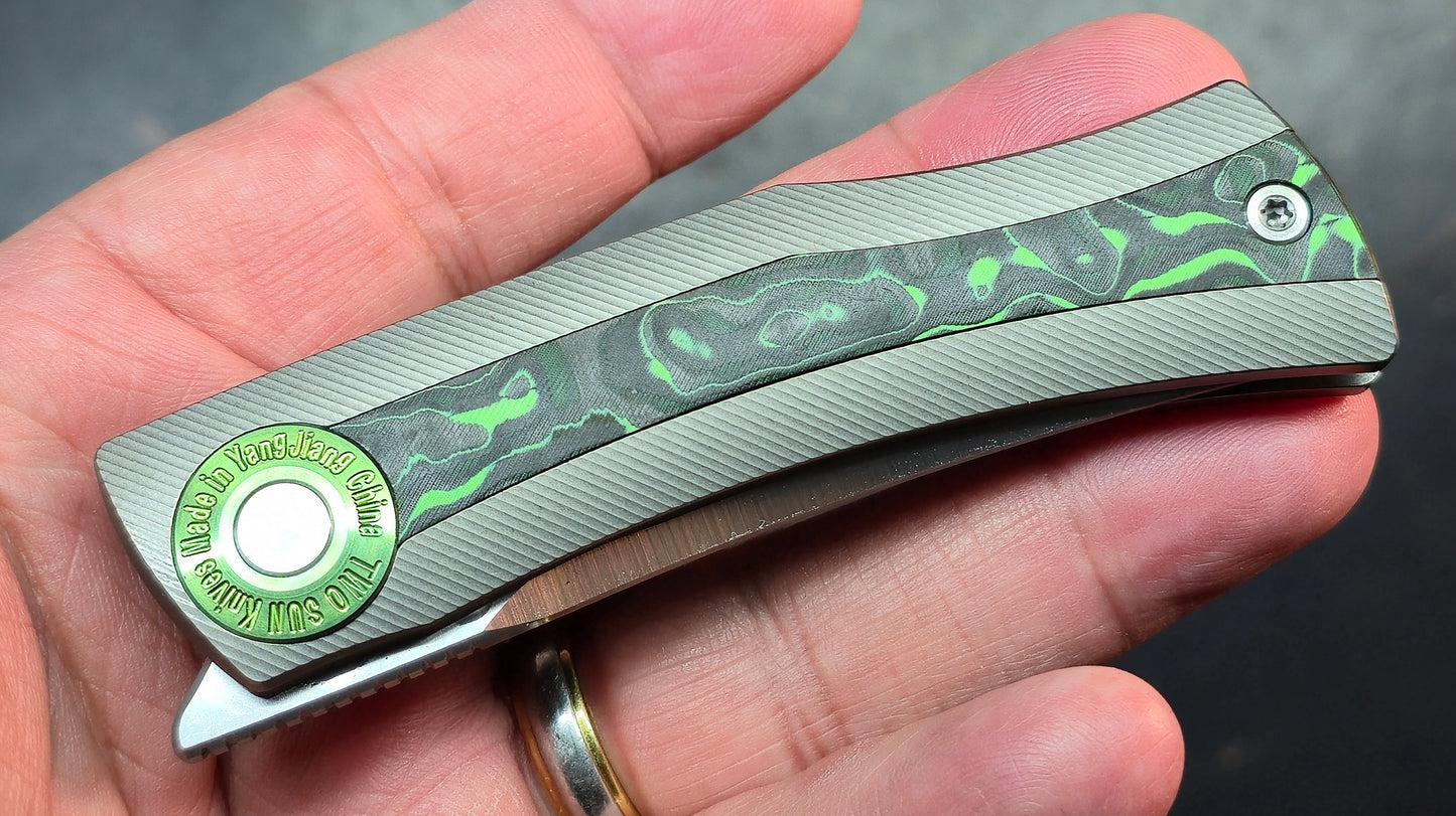 TWOSUN TS385 Titanium/Carbon Fiber M390