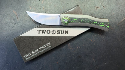 TWOSUN TS385 Titanium/Carbon Fiber M390