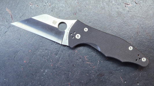 Spyderco Yojimbo 2 Black G10 Handle S30V