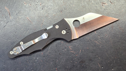 Spyderco Yojimbo 2 Black G10 Handle S30V