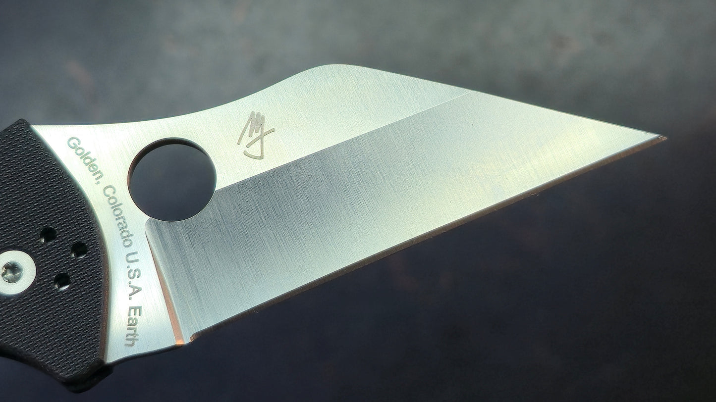 Spyderco Yojimbo 2 Black G10 Handle S30V