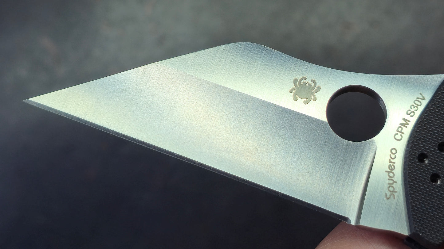 Spyderco Yojimbo 2 Black G10 Handle S30V