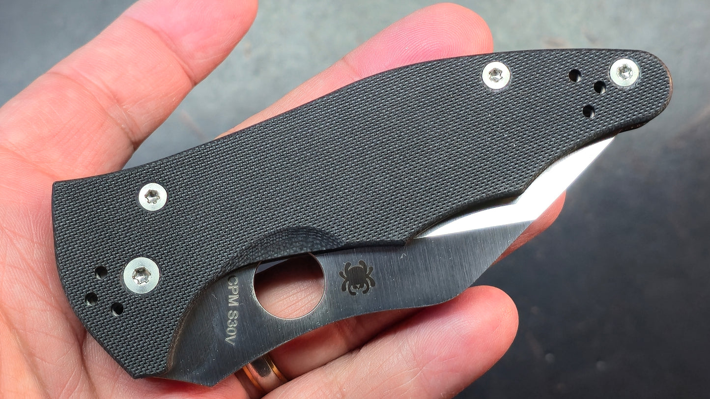 Spyderco Yojimbo 2 Black G10 Handle S30V