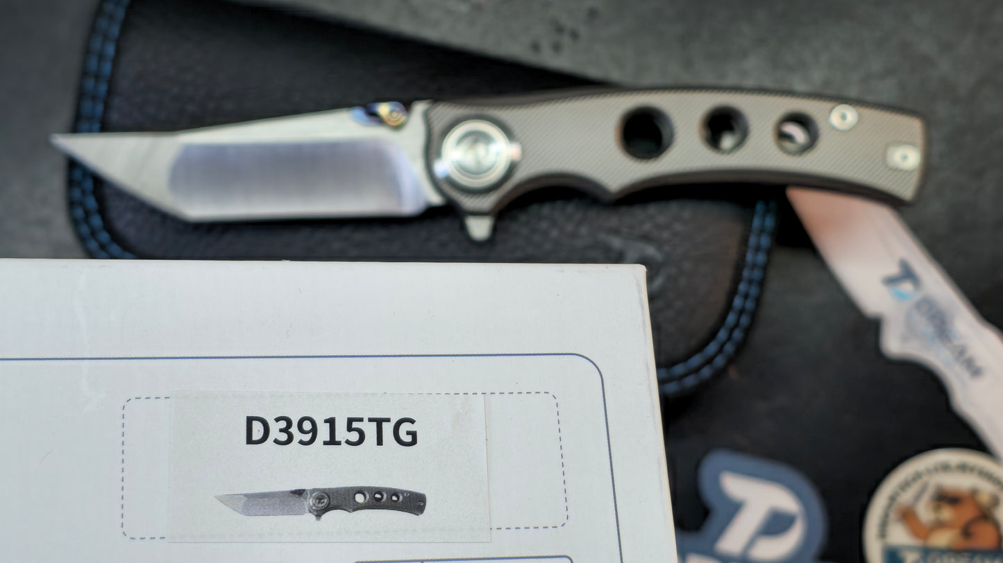 Dreamtech D3915 Button Liner Lock Gray Ti M390